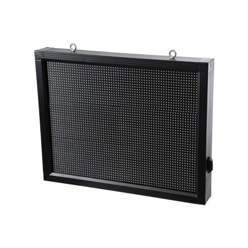GLOBOSTAR®DISPLAY 90803 Κυλιόμενη Ψηφιακή Επιγραφή 64x48cm P10 Μονής Όψης LED AC 220-240V Αδιάβροχο IP65 Πορτοκαλί - WiFi Control μέσω FK APP - Αισθητήρας Θερμοκρασίας & Υγρασίας - Μ72 x Π9 x Υ56cm - 2 Χρόνια Εγγύηση