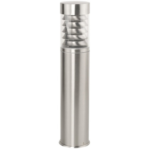 Avide Εξωτερικό Φωτιστικό Κήπου Delmar 1xE27 500mm IP44 Σατέν Νίκελ