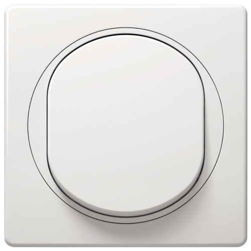 EON Single-pole switch, white