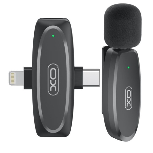 XO MKF10 Type-C+Lightning 2-σε-1 Ασύρματο Μικρόφωνο