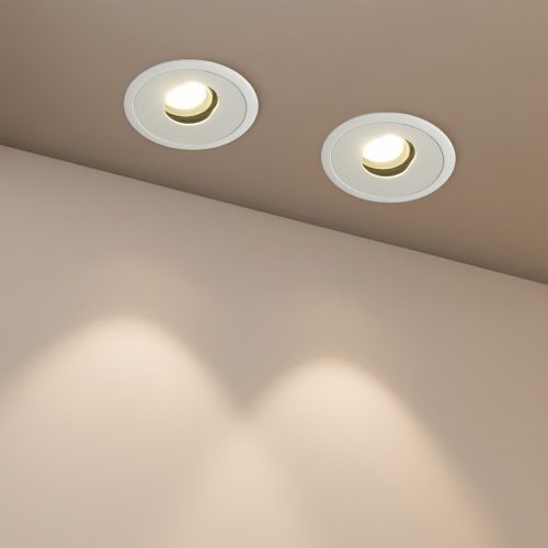 kelvo® ASYMMETRICAL KLV-101-0131 Χωνευτό Downlight Σποτ LED 7W 840lm 15°x30° AC 220-240V IP20 Θερμό Λευκό 2700K - Bridgelux COB Chip & TÜV SÜD Driver - Λευκό Ματ - Μ8.3 x Π8.3 x Υ8.16cm / Q7.3cm - 5 Χρόνια Εγγύηση