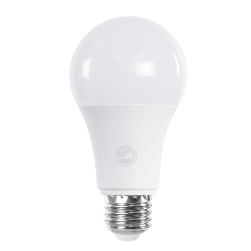 GLOBOSTAR® GLOBE 60055 Λάμπα E27 A60 με Αισθητήρα Κίνησης Microwave LED 10W 970lm 260° AC 220-240V IP20 Φυσικό Λευκό 4500K - Lumileds SMD Chip - Λευκό Γαλακτερό - Μ6 x Π6 x Υ11cm - 3 Χρόνια Εγγύηση