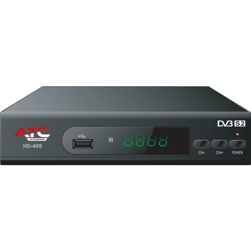 ATC Δορυφορικός Δέκτης ATC HD405 DVBS2