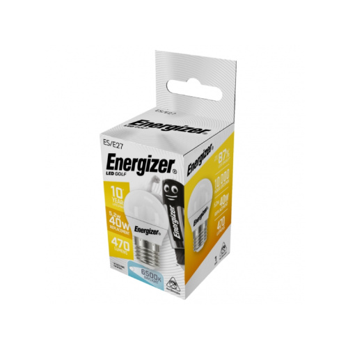 Energizer BEC Mini Σφαιρική Λάμπα OPAL LED 4.9W E27 470lm 6500K