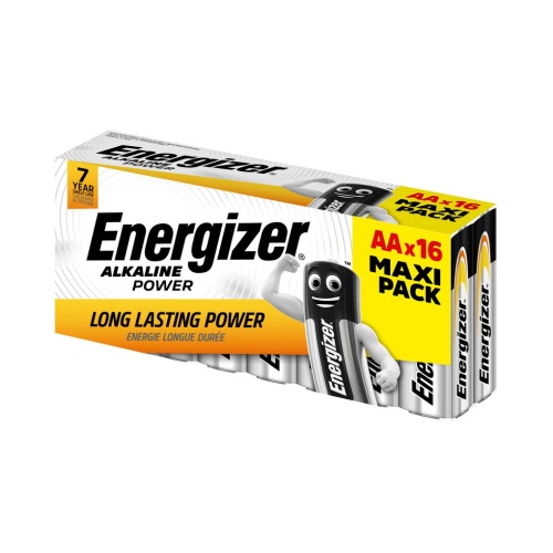 Energizer Power Αλκαλική Mignon Battery AA S16 (16τμχ)