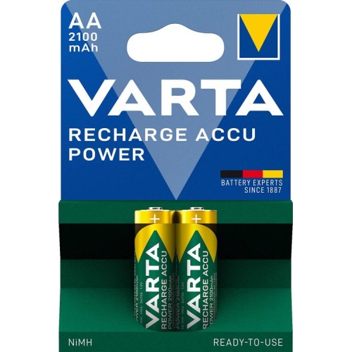 Varta Επαναφορτιζόμενη RTU AA 2100mAh (2τμχ)