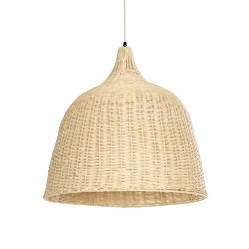 GLOBOSTAR® BAHAMAS 01370 Boho Κρεμαστό Φωτιστικό Οροφής με Ντουί 1 x E27 AC 220-240V IP20 - Μπεζ - Μ60 x Π60 x Υ60cm