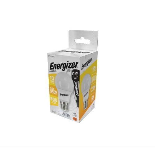 Energizer BEC Κοινή Λάμπα LED 8.8W E27 806lm 4000k Φυσικό Λευκό