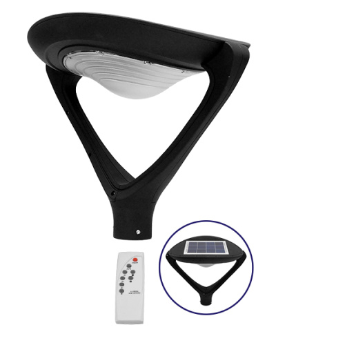 GLOBOSTAR® SQUARE 12117 Φωτιστικό Στύλου/Κολώνας Πλατείας/Πάρκου με Ασύρματο Χειριστήριο LED 25W 2500lm ?° Ενσωματωμένο Φωτοβολταϊκό Panel ?V ?W & Επαναφορτιζόμενη Μπαταρία Li-ion ?V 24000mAh με Αισθητήρα Κίνησης-Ημέρας-Νύχτας Αδιάβροχο IP65 Ψυχρό Λευκό 6000K - Γκρι Ανθρακί - Μ60 x Π47 x Υ48cm - 2 Χρόνια Εγγύηση