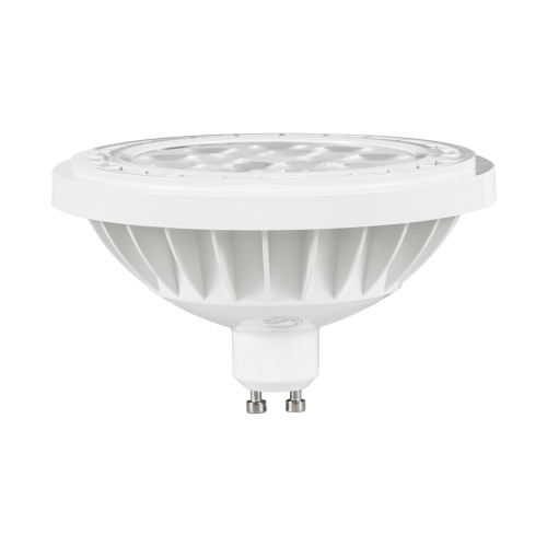 GLOBOSTAR® BEAMAR 60134 Σποτ GU10 AR111 LED 15W 1410lm 12° AC 220-240V IP20 Θερμό Λευκό 2700K Dimmable - Μ11 x Π11 x Υ6.6cm - 3 Χρόνια Εγγύηση