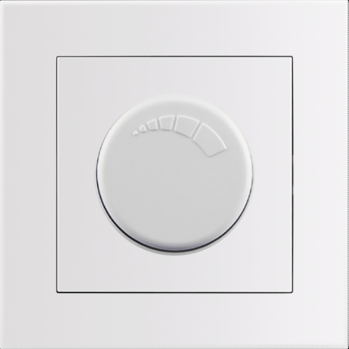 Entac Arnold Recessed wall switch dimmer max.200W White