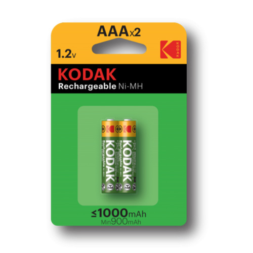 Kodak Επαναφορτιζόμενη ΗR03 AAA 1000mAh (2τμχ)