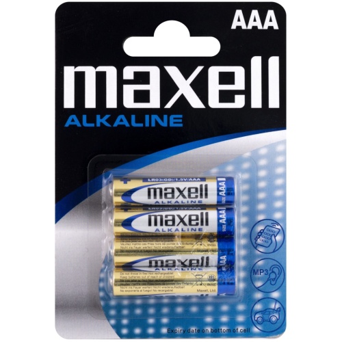 MAXELL Αλκαλική Μπαταρία LR03 AAA (4τμχ)