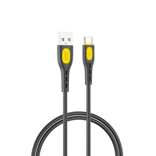XO NB280 Καλώδιο δεδομένων Type-C 1M 3A Μαύρο