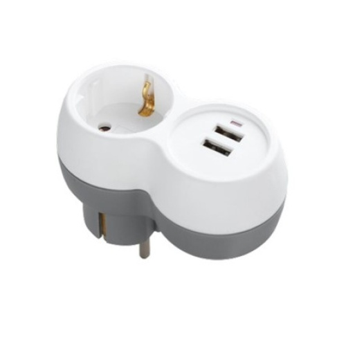 Technik Professional Πρίζα 1 Θέση + 2 USB-A 16A