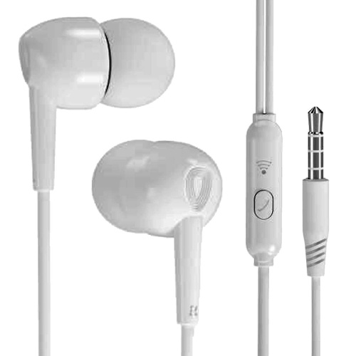 XO EP37 In-ear Handsfree 1.15μ Άσπρο