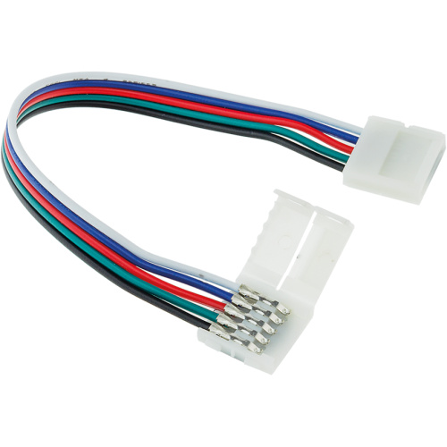 EuroSpot Διπλός Καλωδιακός Σύνδεσμος Ταινίας Led 5Pin για SMD RGBW 12mm