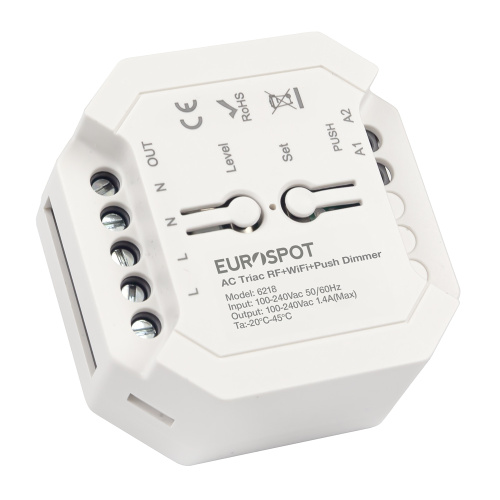 EuroSpot Triac Dimmer Tuya RF 2.4GHz & WiFi & Push Dim