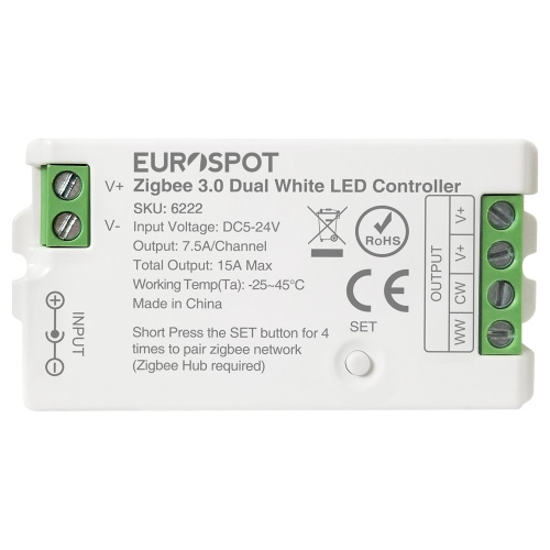 EuroSpot Led Controller ZigBee 3.0 για CCT Ταινία