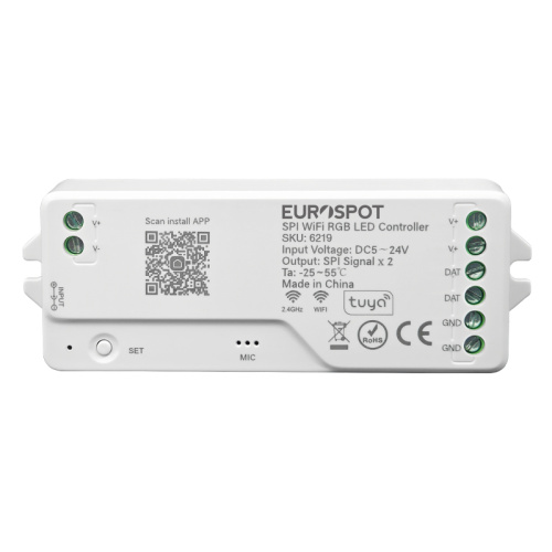 EuroSpot Led Controller SPI RGB Tuya WIFI+2.4RF