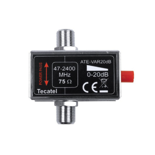 Tecatel Εξασθένιση κεραίας τηλεόρασης 0-20 dB