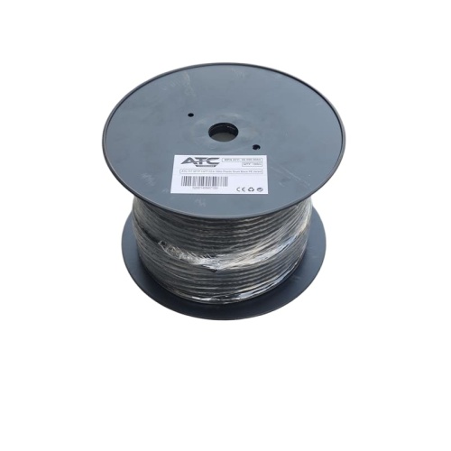 ATC-117 Στροφείο SFTP CAT7 CCA με PE Περίβλημα Μαύρο 100m