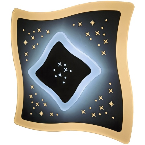 Avide Επιτοίχια Μοντέρνα Πλαφονιέρα Oyster Bailey mini 33W με 3 Επιλογές Φωτισμού