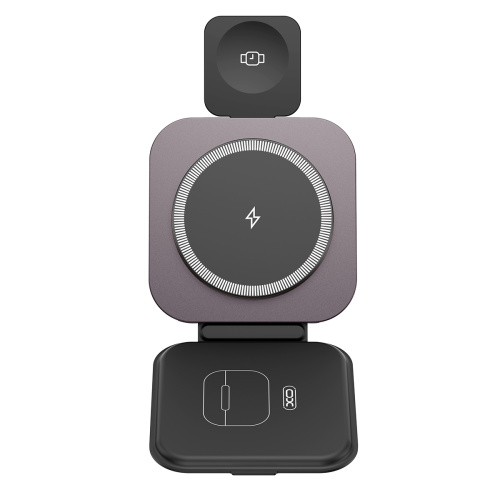 XO CX035 Πτυσσόμενος 3-σε-1 Μαγνητικός Ασύρματος Φορτιστής