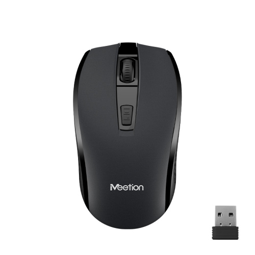 Meetion MT-R560 2.4G Ασύρματο Ποντίκι / Μεταλλικό Γκρι