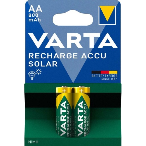 Varta Επαναφορτιζόμενη Solar 800mAh HR6 AA (2τμχ)