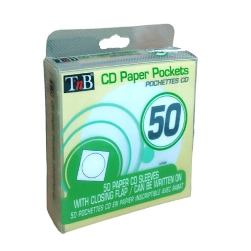 Χάρτινα Καλύμματα CD 50τμχ